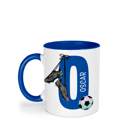 Football Alphabet Mugs