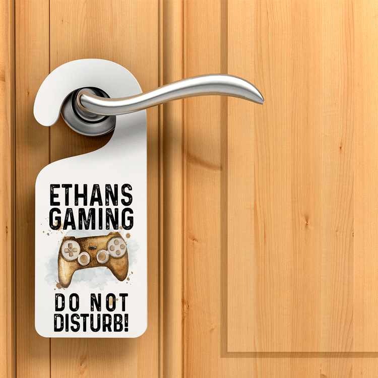 Gaming Door Hanger