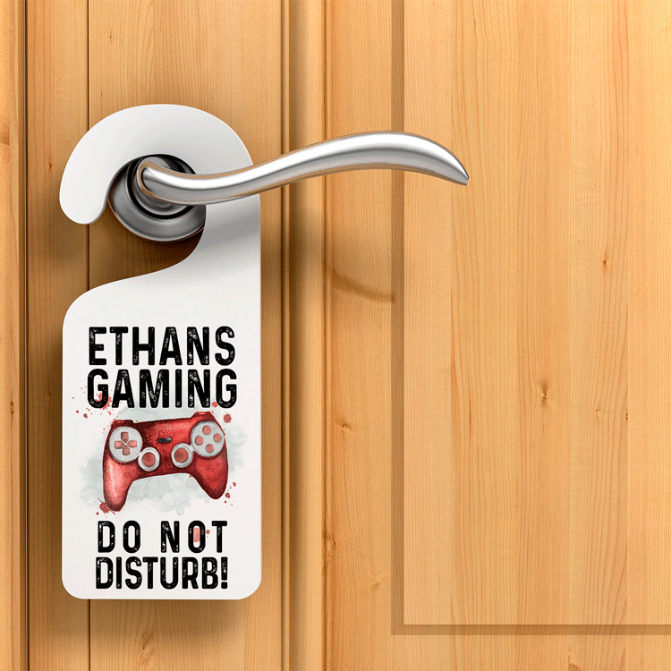 Gaming Door Hanger