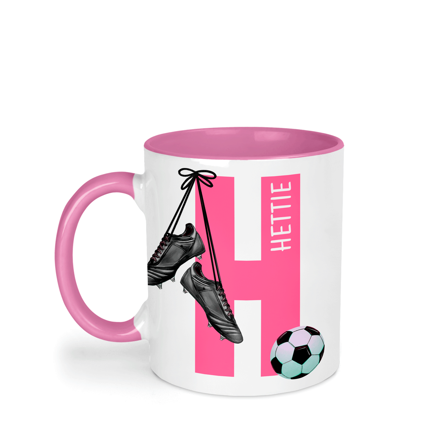 Football Alphabet Mugs